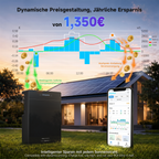 Voltdeer SR5000 5.12kWh Balcony Solar Storage System | Powered by PYLONTECH 2000W PV & 2400W AC All-in-One Power Station (IP65)