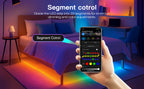 Naveitech Tuya Smart WiFi SPI Pixel Controller | DC 5V-24V 15A 1000 Pixels Addressable LED Strip Controller with Music Sync & App Control