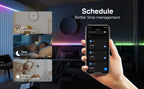 Naveitech Tuya Smart WiFi SPI Pixel Controller | DC 5V-24V 15A 1000 Pixels Addressable LED Strip Controller with Music Sync & App Control