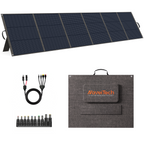 Naveitech 400W Portable Solar Panel Suitcase | Lightweight & Waterproof for RV, Camping & Off-Grid