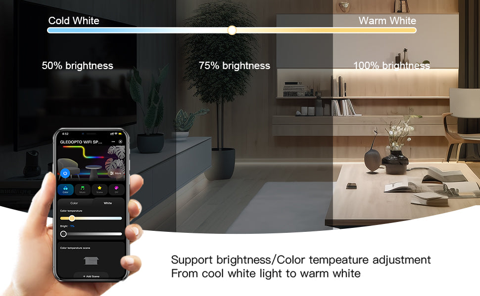 Naveitech Tuya Smart WiFi SPI Pixel Controller | DC 5V-24V 15A 1000 Pixels Addressable LED Strip Controller with Music Sync & App Control