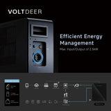 Voltdeer SR5000 AC Pro | 2.5kW, 5.12kWh | Pylontech LiFePO₄ met noodstroom